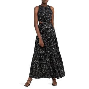 Significant Other Polka Dot Black And Cream Poppy Size 8 US / 12 Au Dress